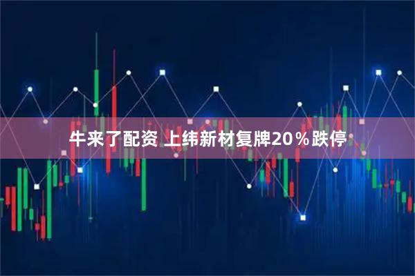 牛来了配资 上纬新材复牌20％跌停